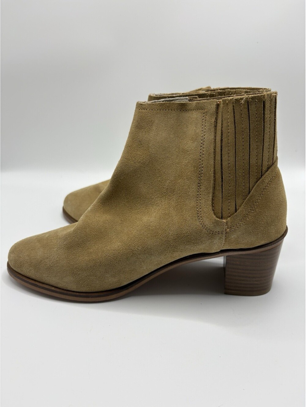Matt Bernson Gloria Ankle Boots, Camel Suede, Women's Sz 9.5
